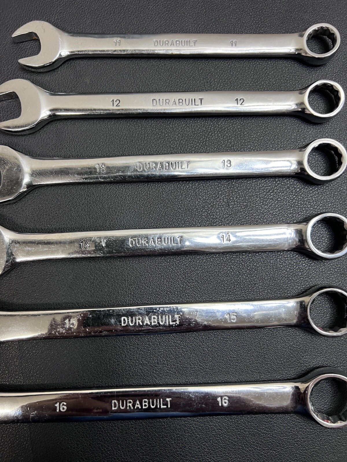 Durabuilt 6-Piece SAE METRIC Chrome Combination Wrench Set