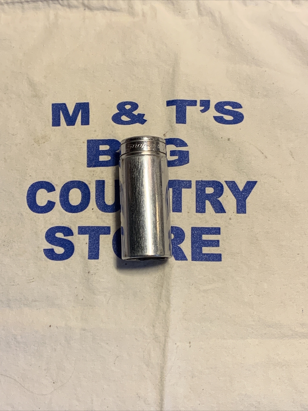1987 Snap-on Tools USA 3/8″ Drive 7/8″ SAE Deep 6pt Chrome Socket SFS281