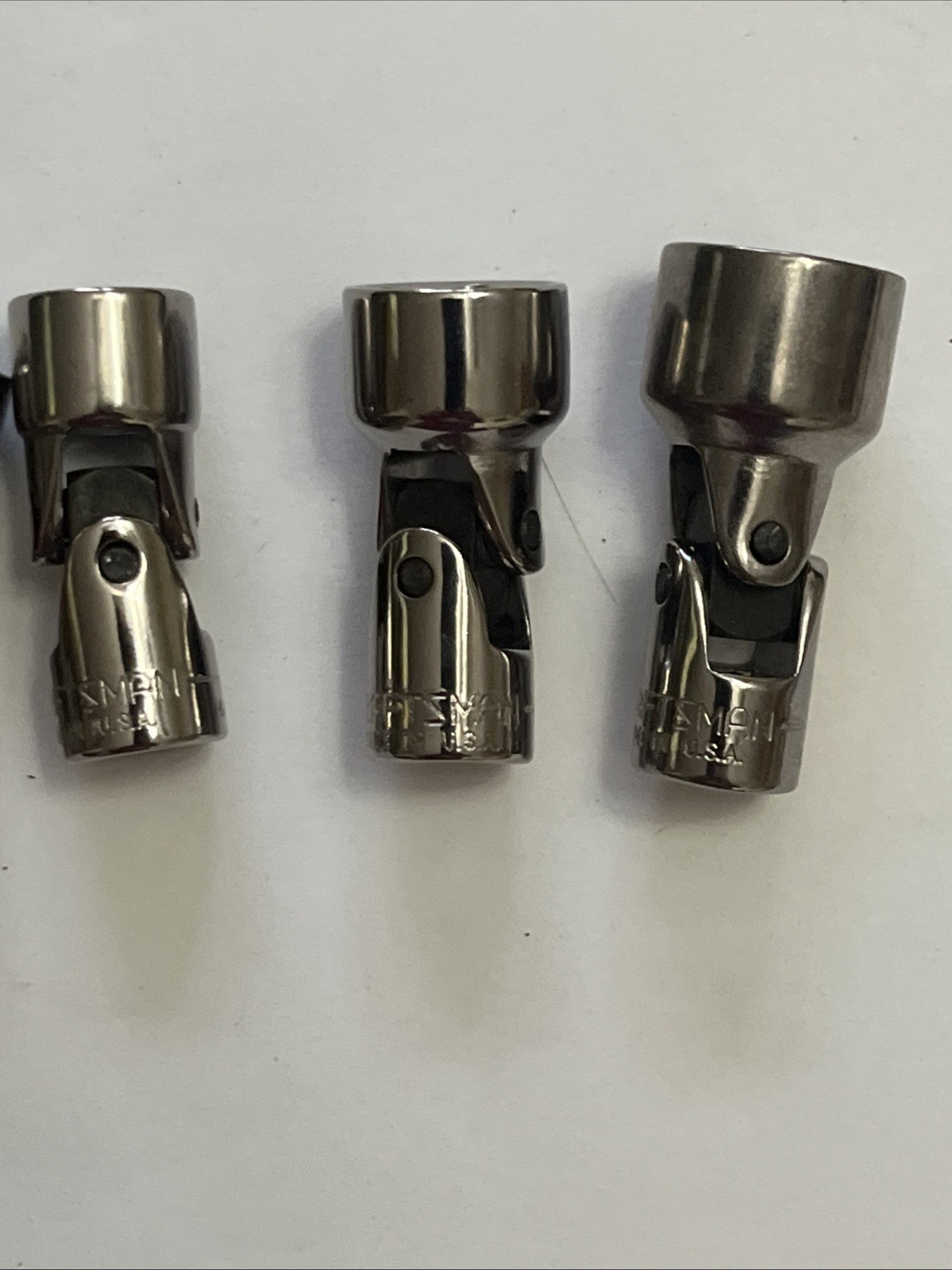 Craftsman 1/4″ Drive SAE Swivel Flex Sockets GK USA 7 pcs 6 Point 3/16″ to 9/16