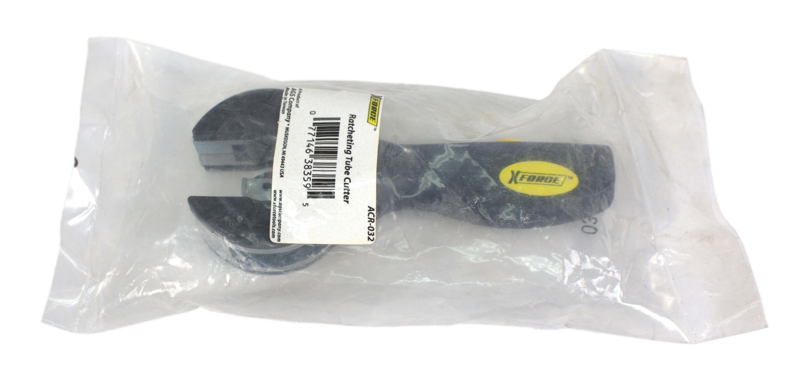 AGS XForce Ratcheting Metal Hose/Tube Cutting Tool Cuts 3/16″-5/8″ Tubes ACR-032
