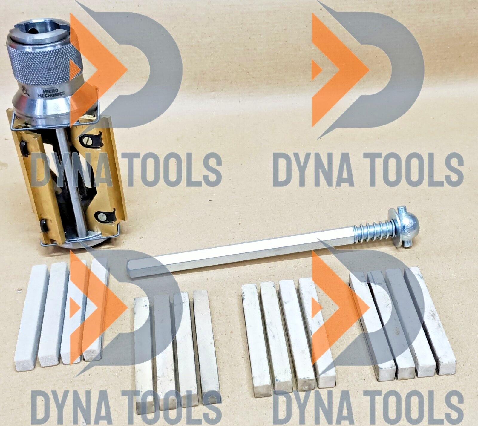 45 TO 65MM Honing Machine With Stones -Hall Toledo Type Cylinder Engine Hone Kit
