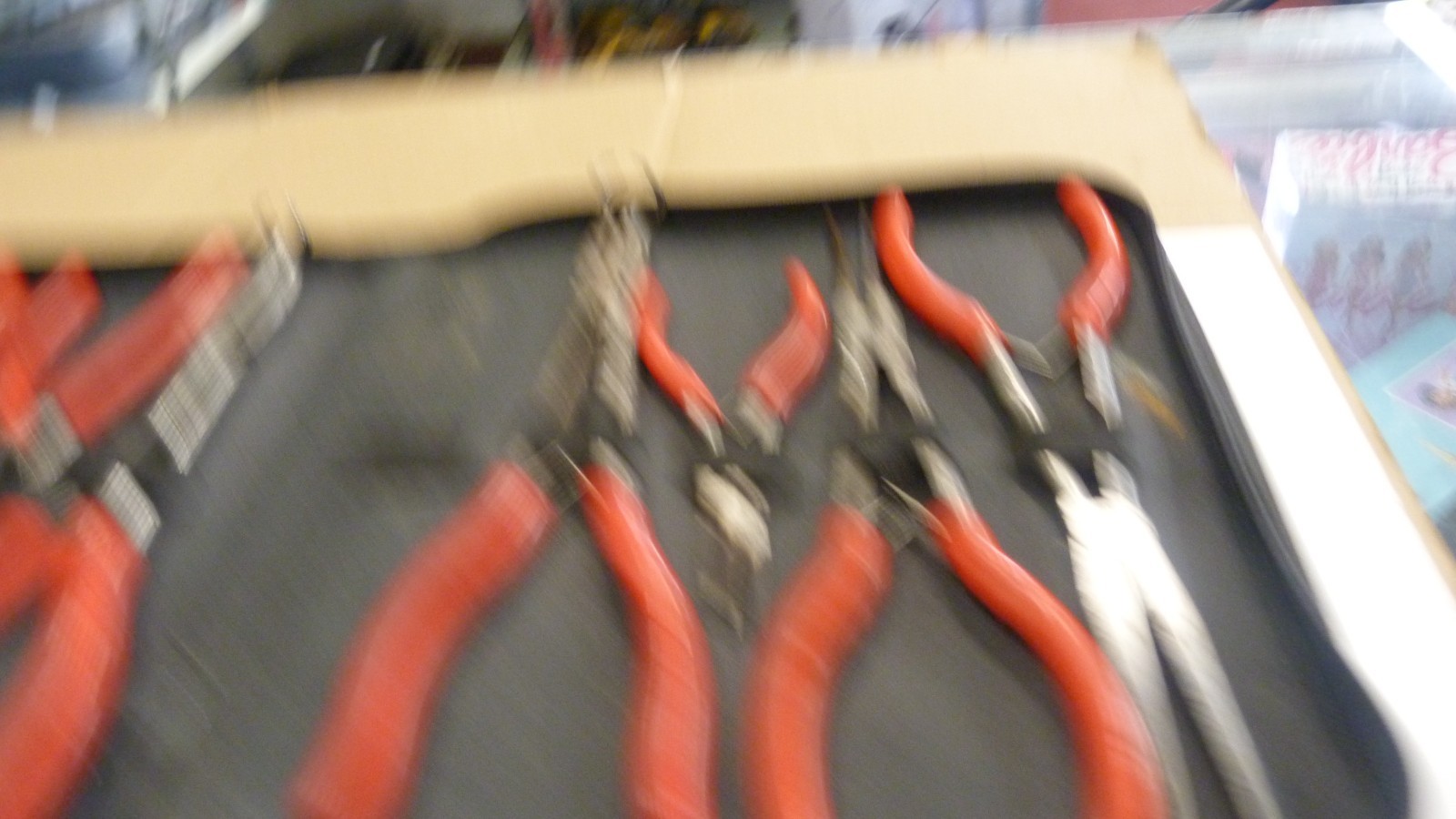 Mac Tools 9Pc Combination Pliers Set WITH CASE.