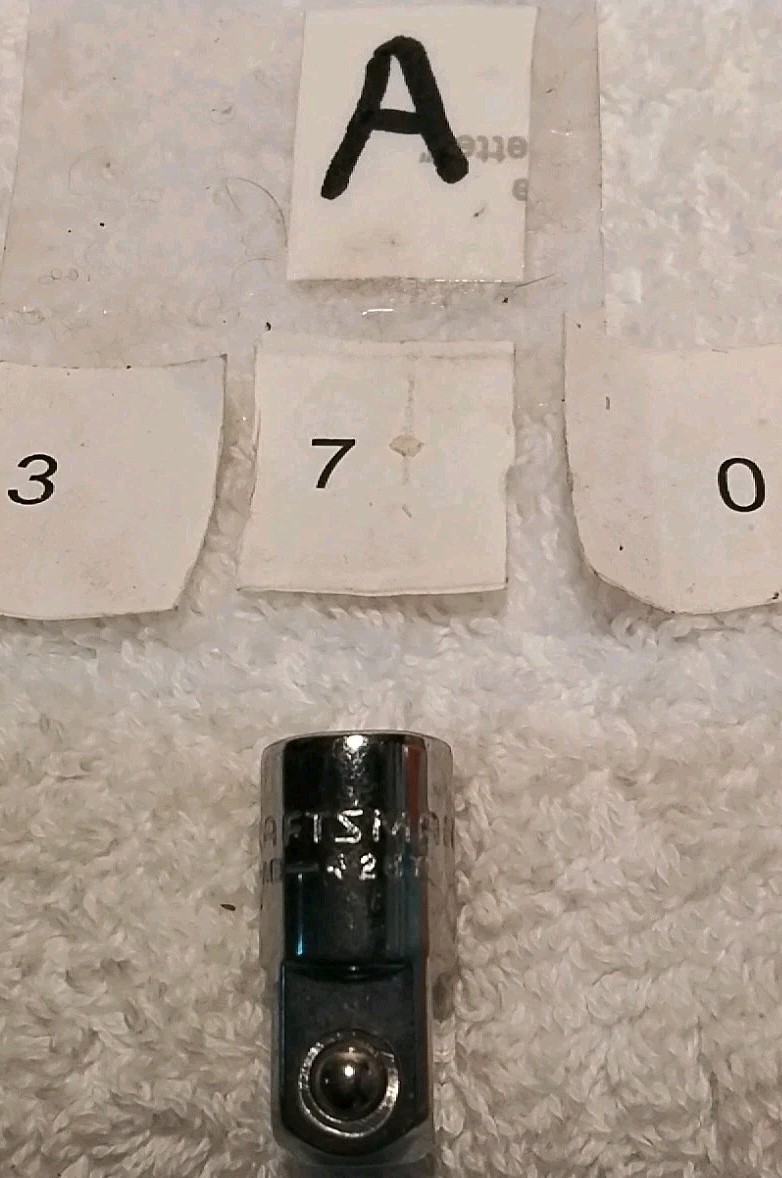 CRAFTSMAN #4257 1/4″F×3/8″M ADAPTER
