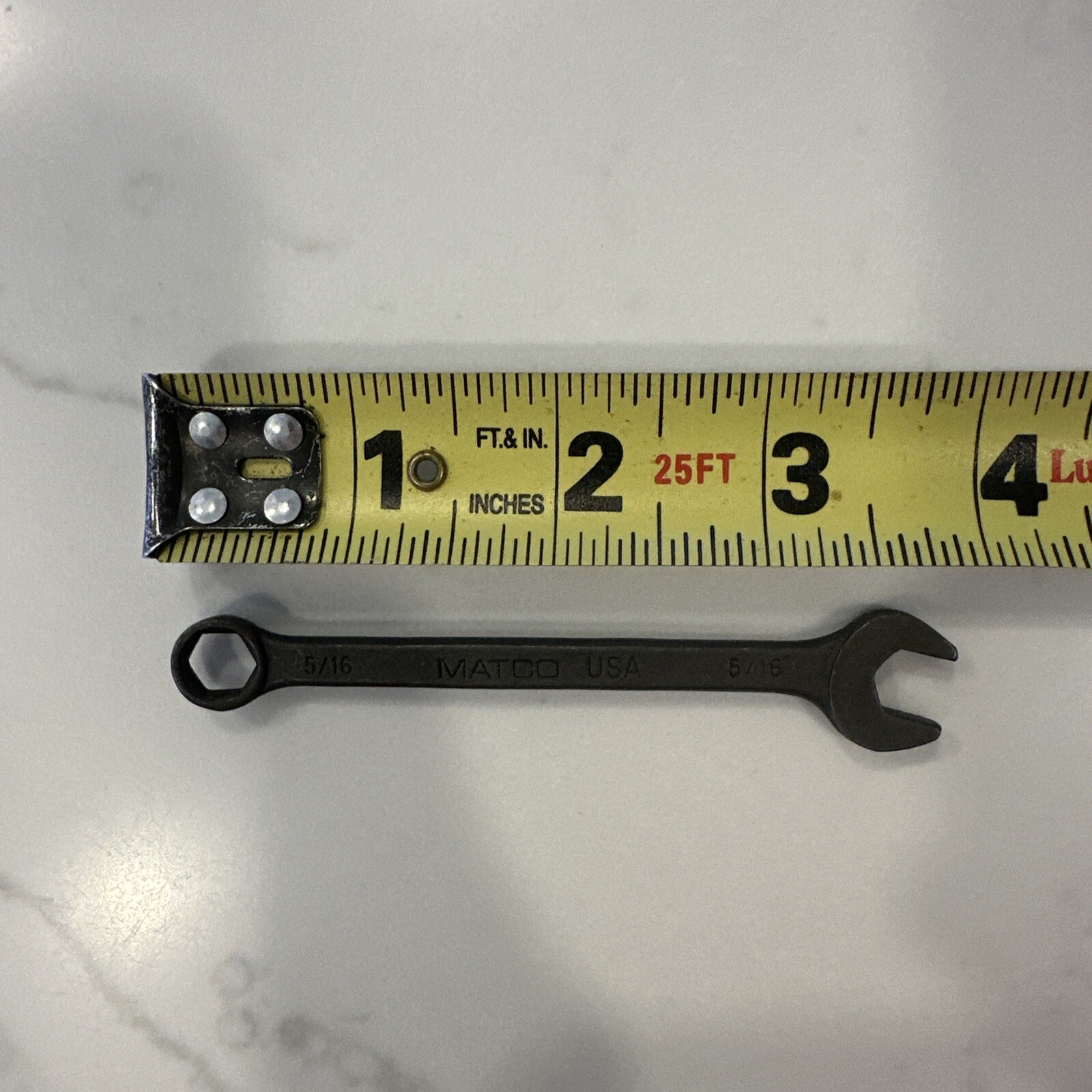 Matco Tools USA WCHB 106 5/16″ Combination Wrench 6 Pt. Industrial Finish New