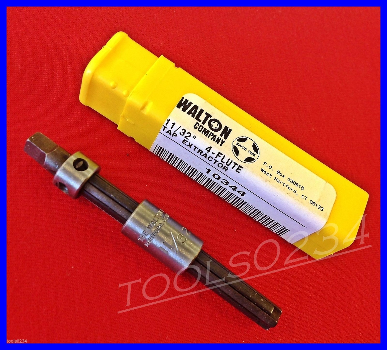 11/32″ Walton 10344 Tap Extractor 4 Flute USA