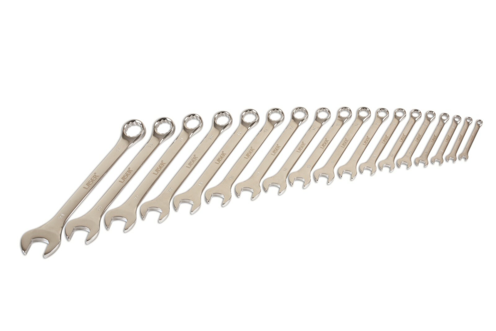 Laser 6758 18 Piece Combination Spanner Set