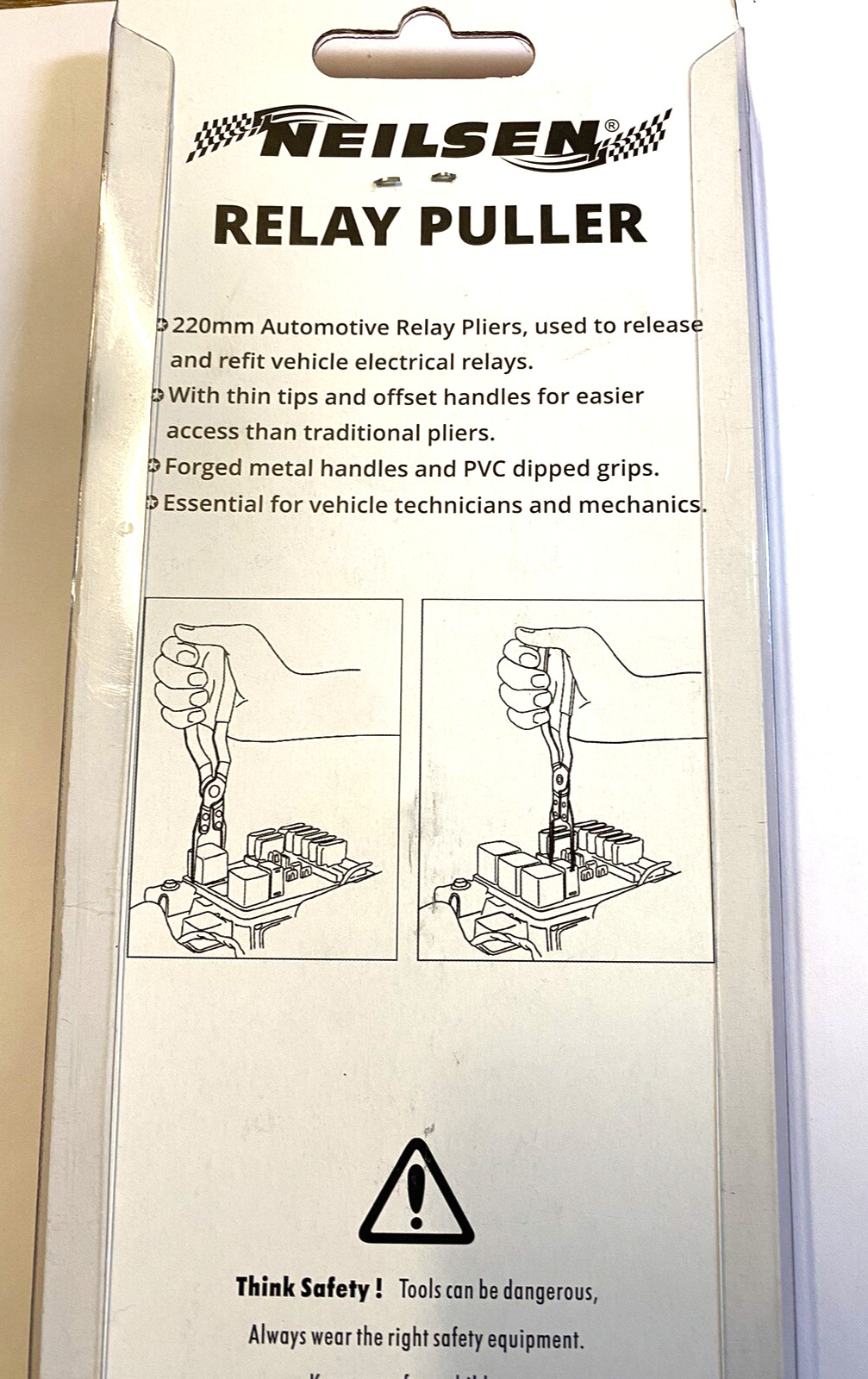 Relay Puller CT0576 – Neilsen 220mm Automotive pliers
