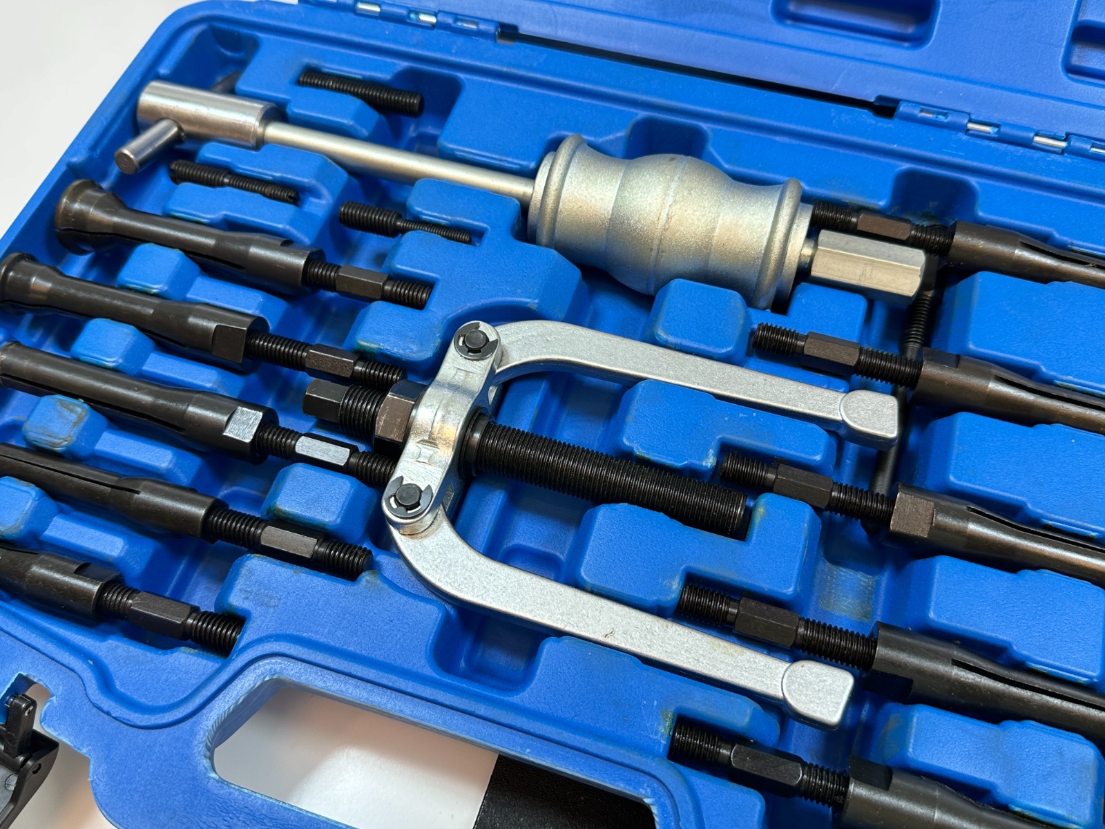 8MILELAKE Blind Inner Bearing Puller, Hole Remover Extractor Set, 16pc w/ Case