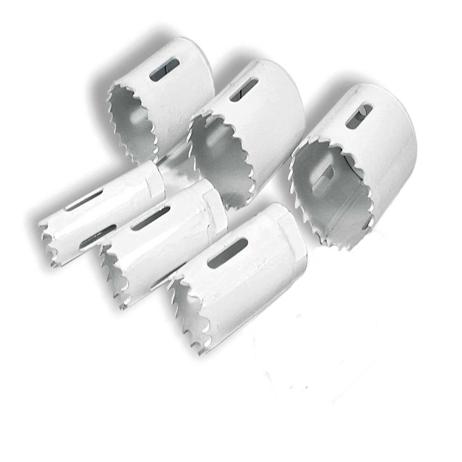 Allstar ALL10412, Kit Hole Saw 3/4 to 1-3/4 in OD Steel White Paint