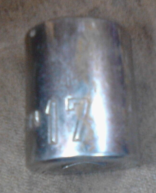 Craftsman 3/8 drive 17mm shallow socket 82-272GM 6 point