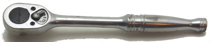 Vintage Snap On 3/8″ Drive 7.5″ Long Socket Ratchet Model F730A Made in USA Used