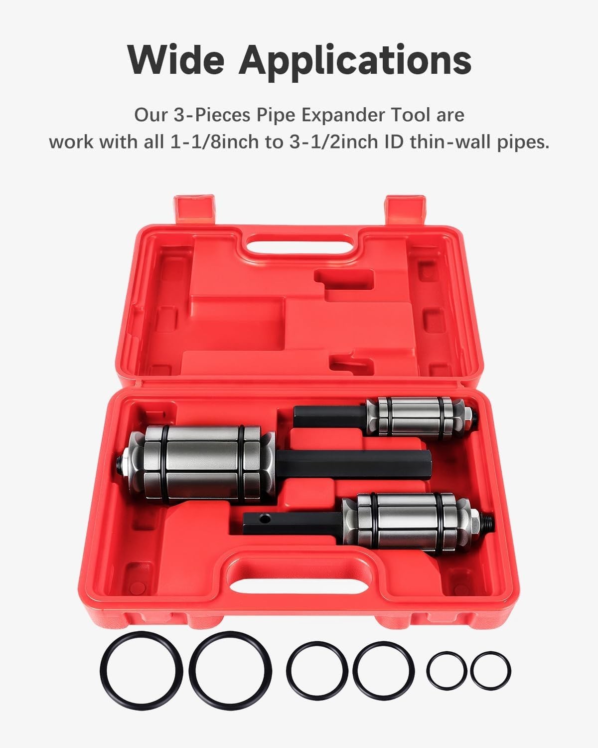 High-Quality 3-Piece Tail Pipe Expander for Vehicles & Trucks – Durable Design