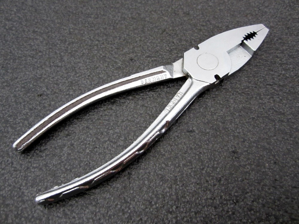Vintage Hapewe 155mm Combination Pliers Porsche 911 Germany