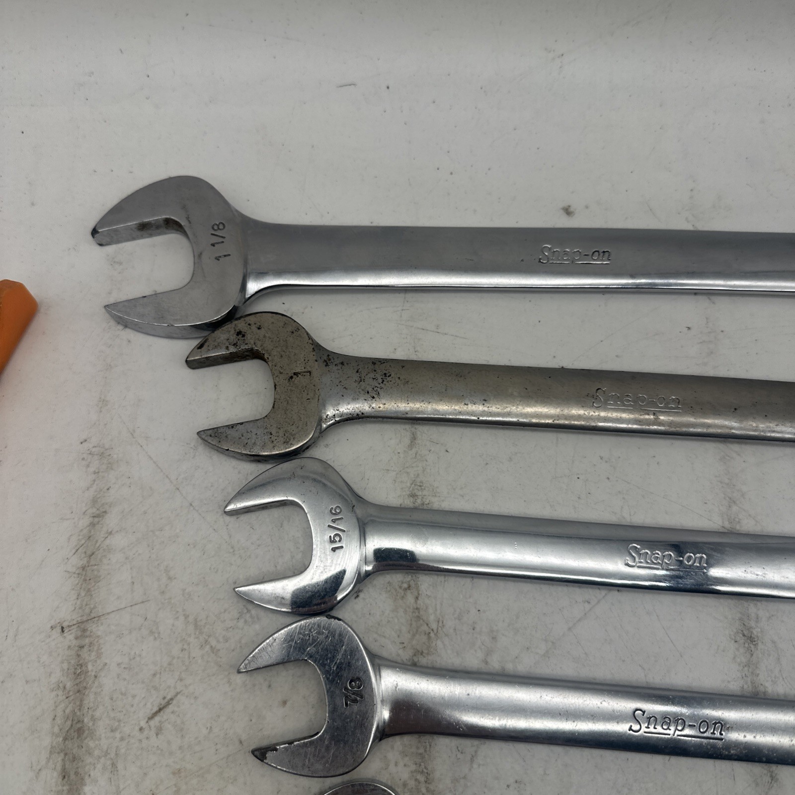 Vintage Snap On VO Series Open End Wrench Set, 12 Total Underline Snap On USA!!’