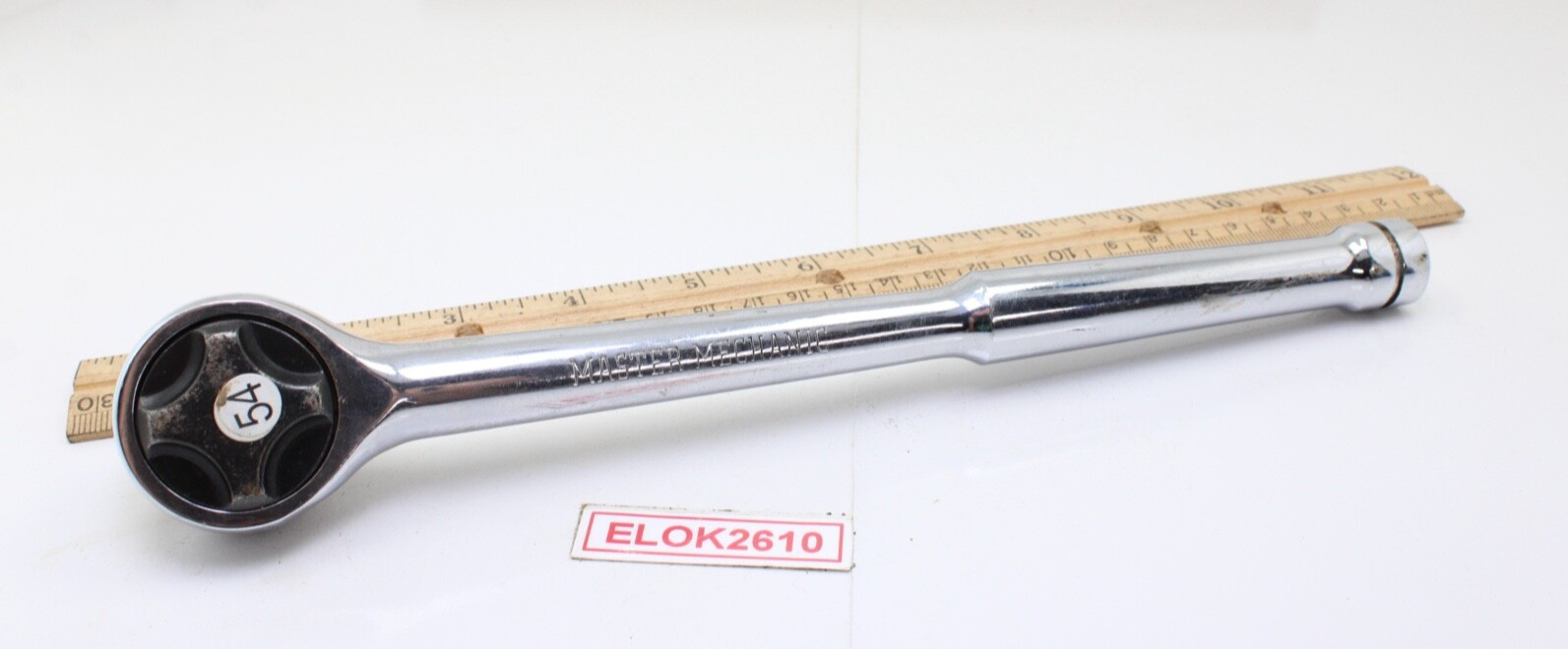 Master Mechanic P1660 1/2″ Drive Chrome Ratchet 10″ USA