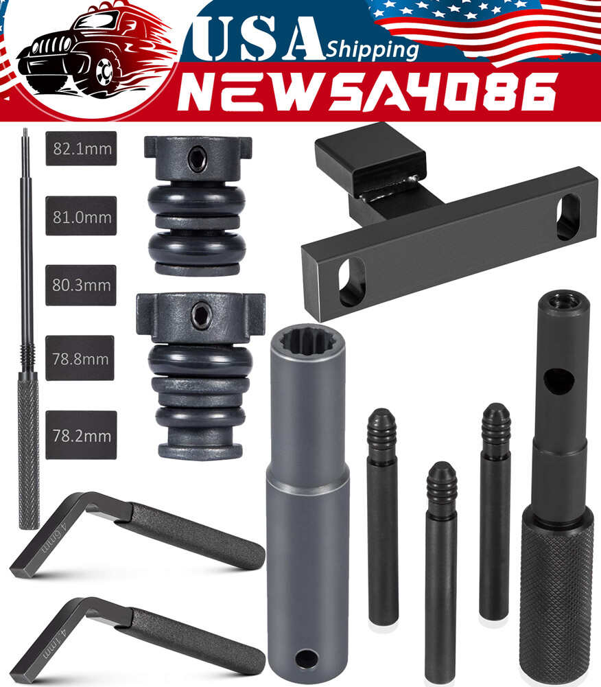 Valve Tool Set for Detroit Diesel 60 Series Engine,3350 Injector Height Gauge