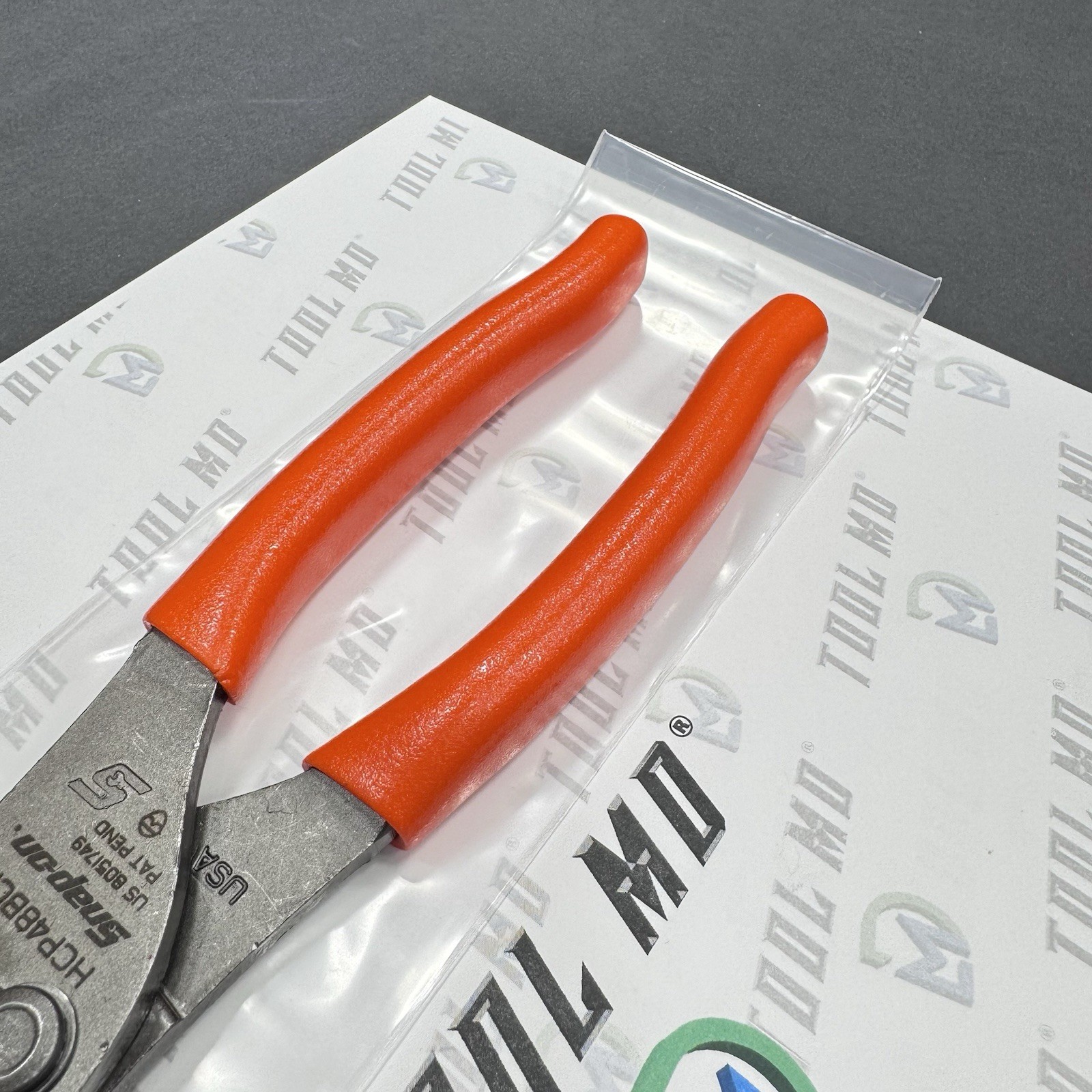 Snap-on Tools USA NEW ORANGE 8″ Universal Hose Clamp Pliers HCP48BCFO