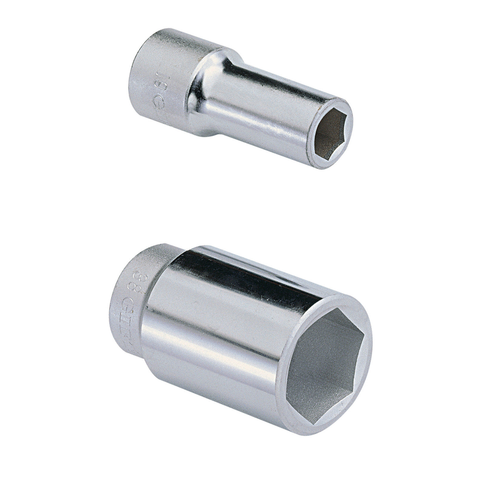 New 3/4″ Driver Chrome Vanadium Steel 6-Point Metric Deep Hand Sockets 27mm~44mm