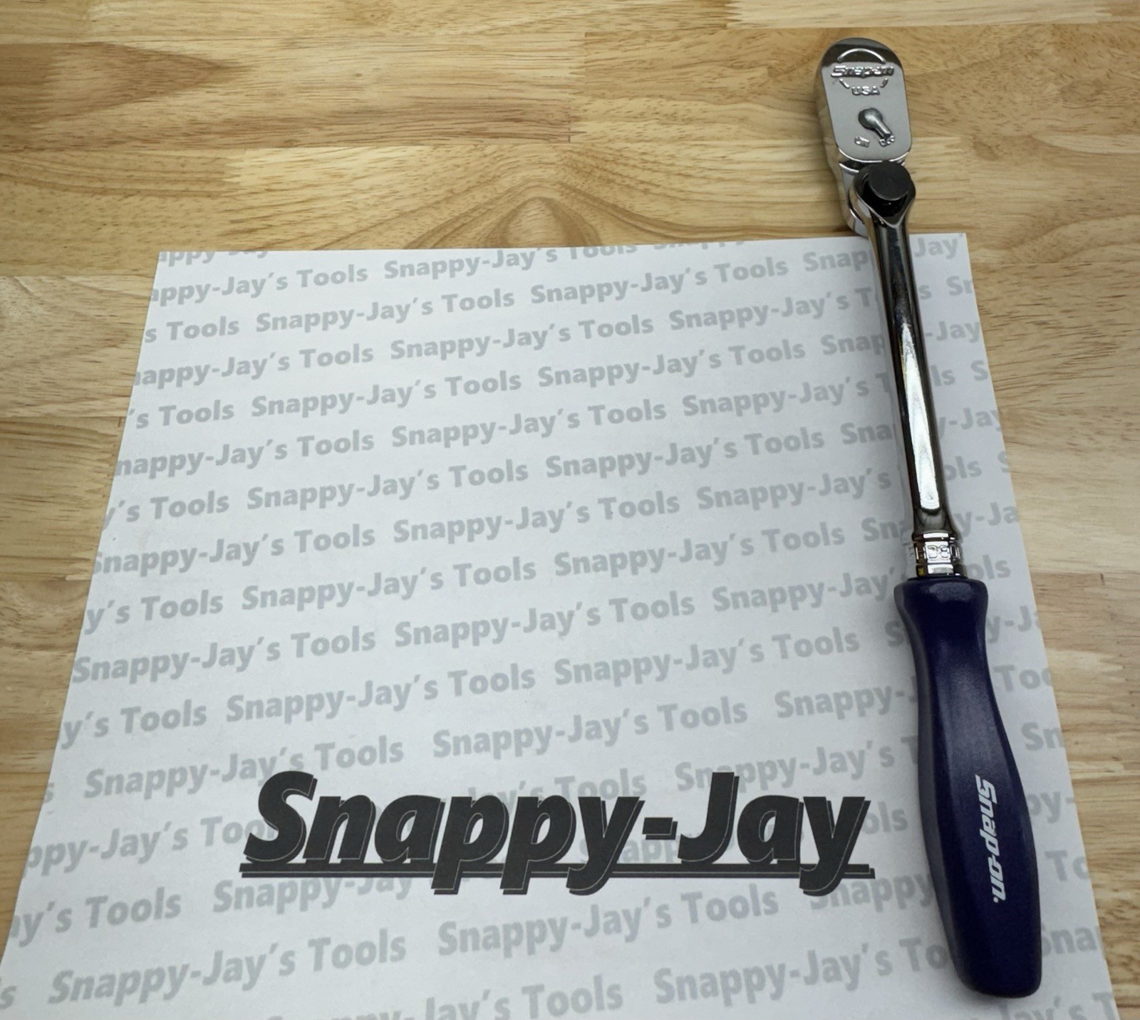 Snap-on Tools DARK PURPLE 3/8″ Drive Hard Grip Multi-Position Ratchet FHD80MPDP