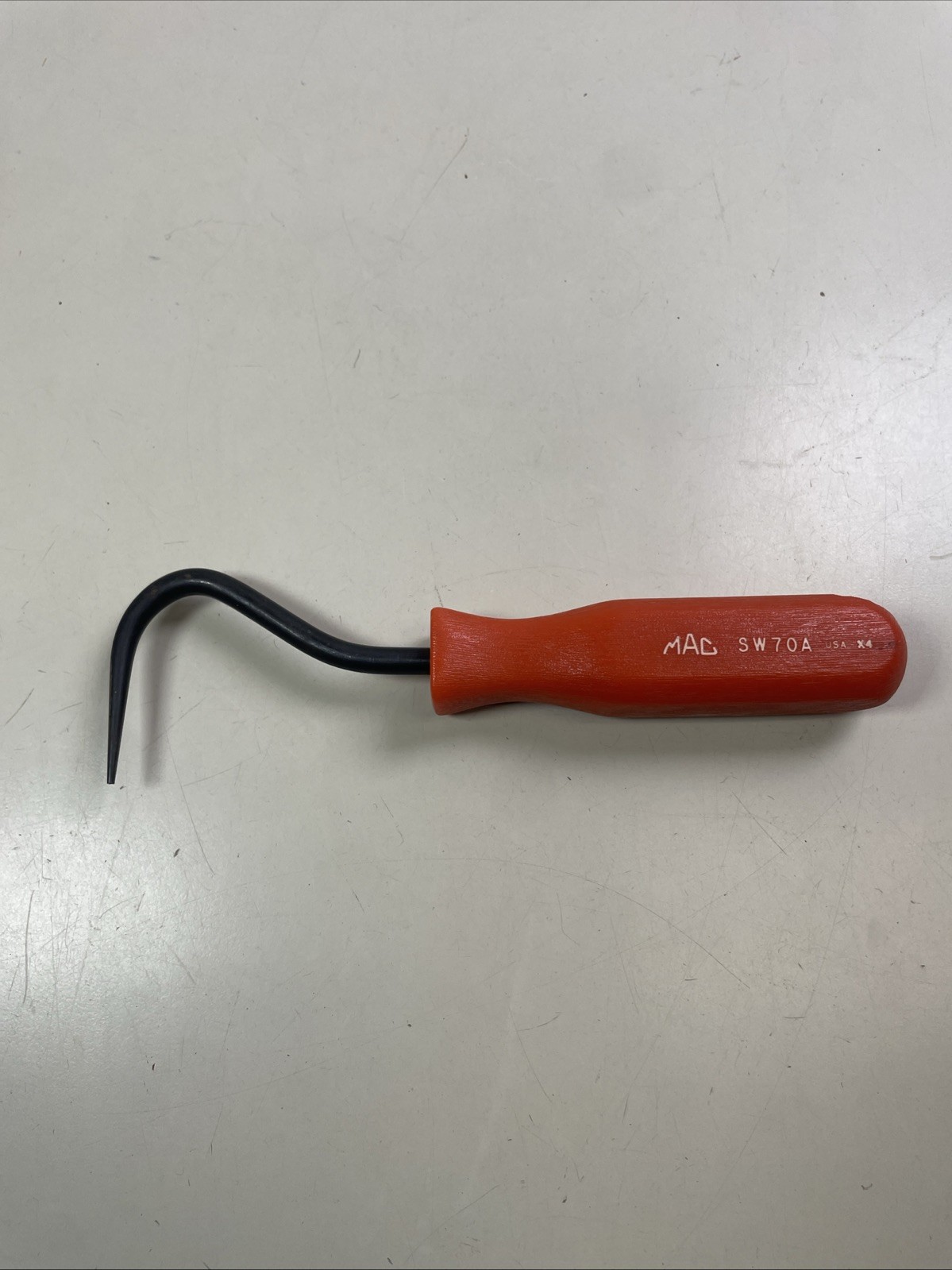 MAC Tools USA SW70A Red Handle Radiator Hose Pick Cotter Pin Hook * See Handle *