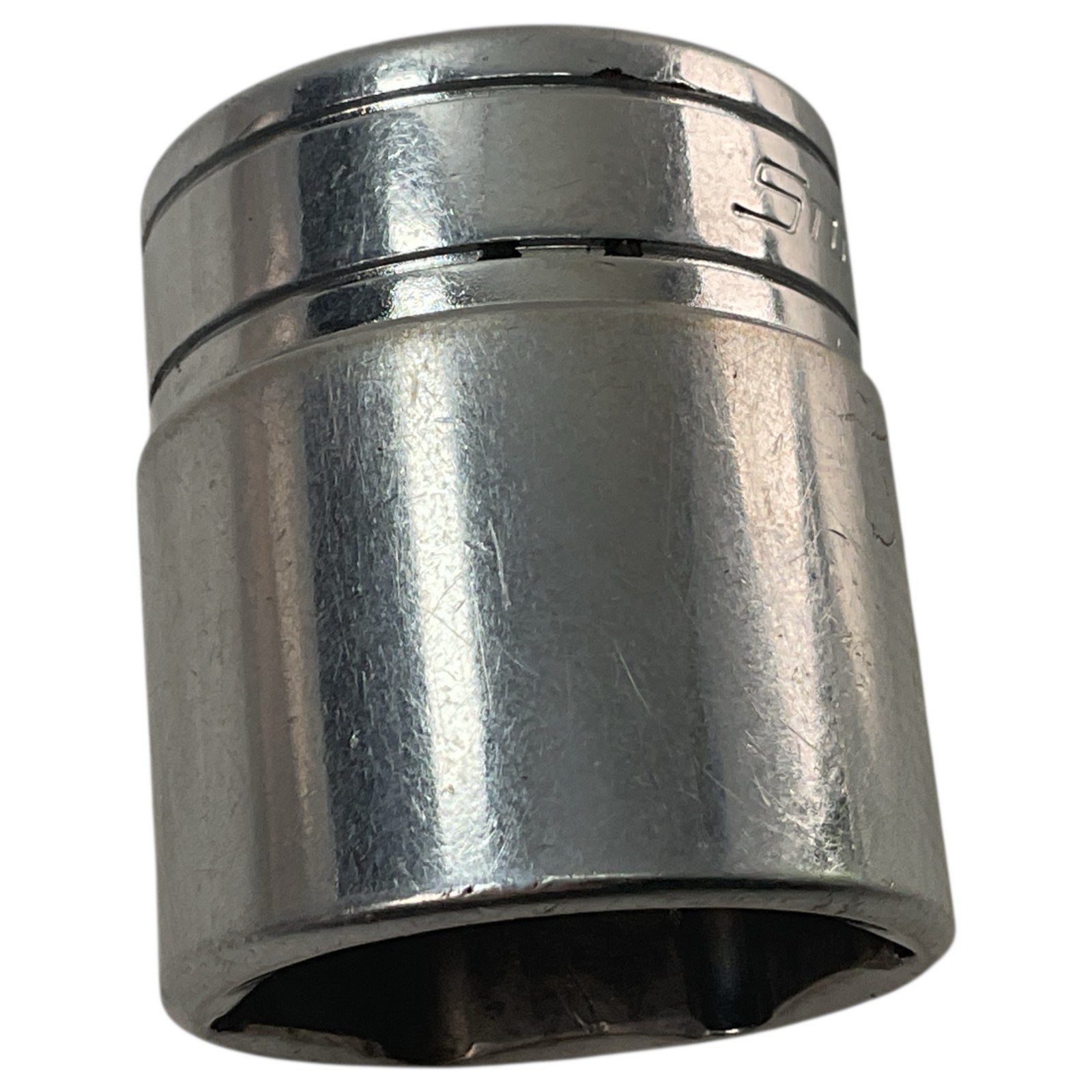 Snap-On Shallow Socket 7/8″ FS281 3/8″ Drive 6 Pt Chrome As Pictured Mech Tool