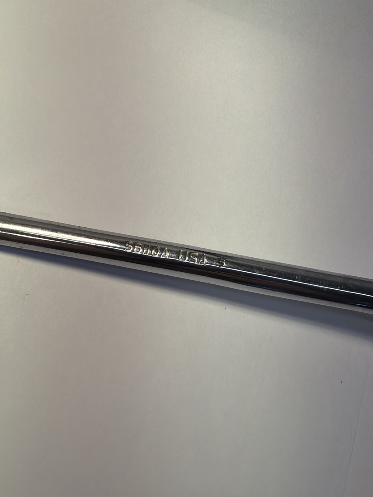 SNAP-ON 8MM X 10MM METRIC 6PT BRAKE BLEEDER WRENCH 7-9/16″ LONG #S6110A USA MADE