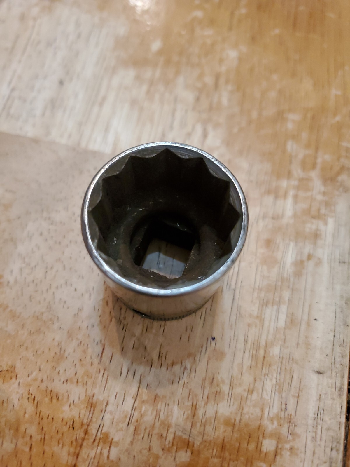 Snap On Vintage 1/2 Drive 1″ 12Pt Shallow Socket SW-320