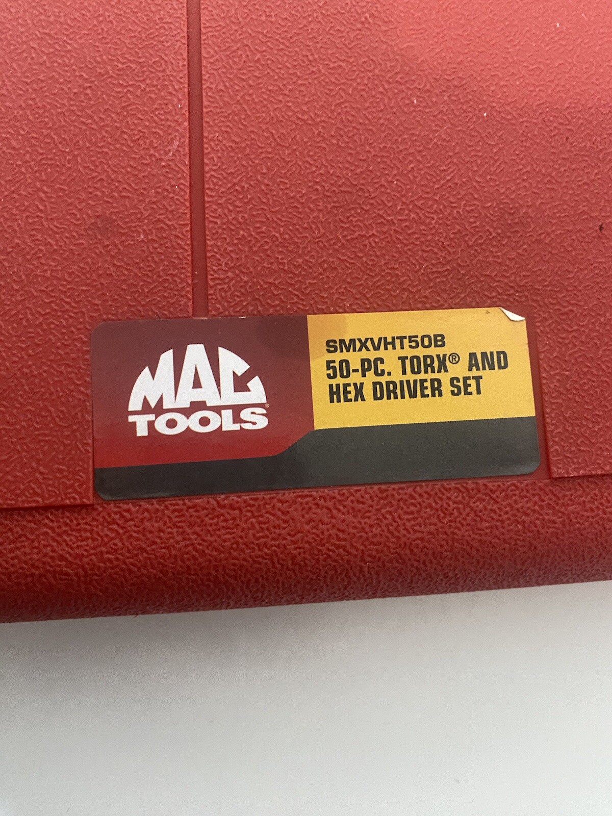 Mac Tools 50pc Torx And Hex Driver Set SMXVHT50B CASE ONLY