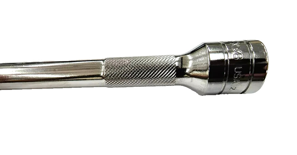 New Snap-on™ 3/8″ Drive FXK8 8″ Length Knurled Chrome Socket Extension