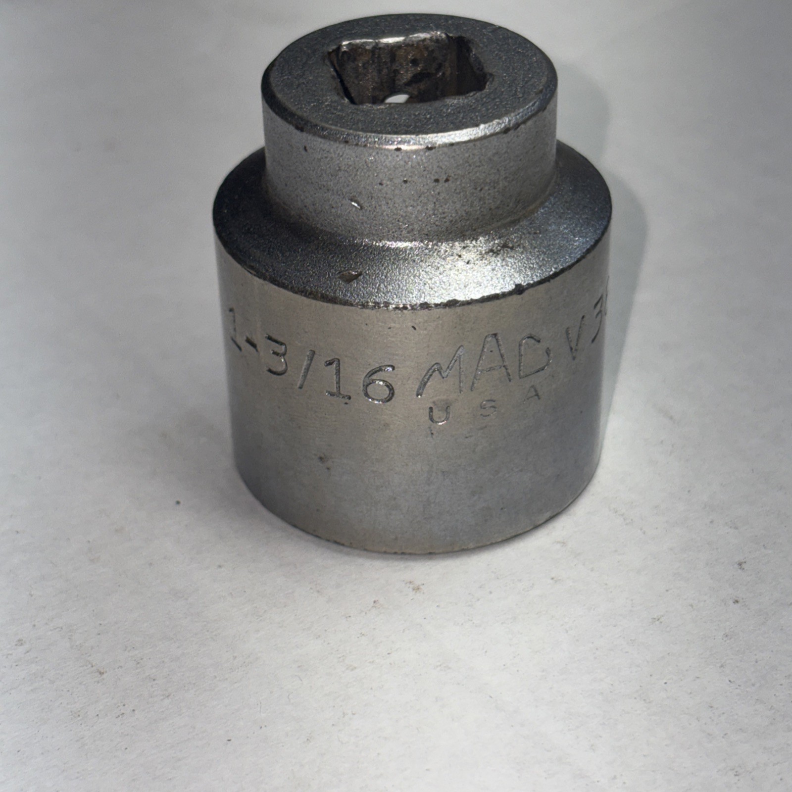 MAC Tools V386 1/2” Inch Drive 1-3/16” 6 Point Chrome Socket Made In U.S.A