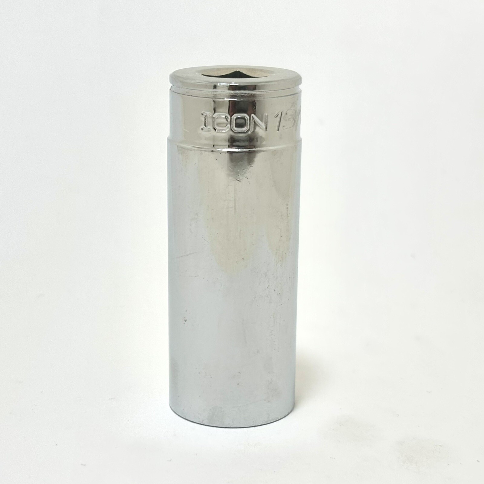 NEW ICON 13/16 INCH DEEP SOCKET 3/8” DRIVE SAE INCH 6 POINT POLISHED S2SD81