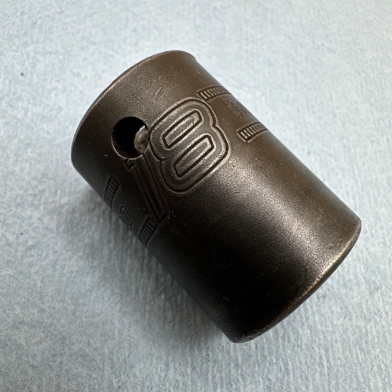 Snap On USA 18mm 12 Point Shallow Impact Socket 1/2” Drive IMDM180