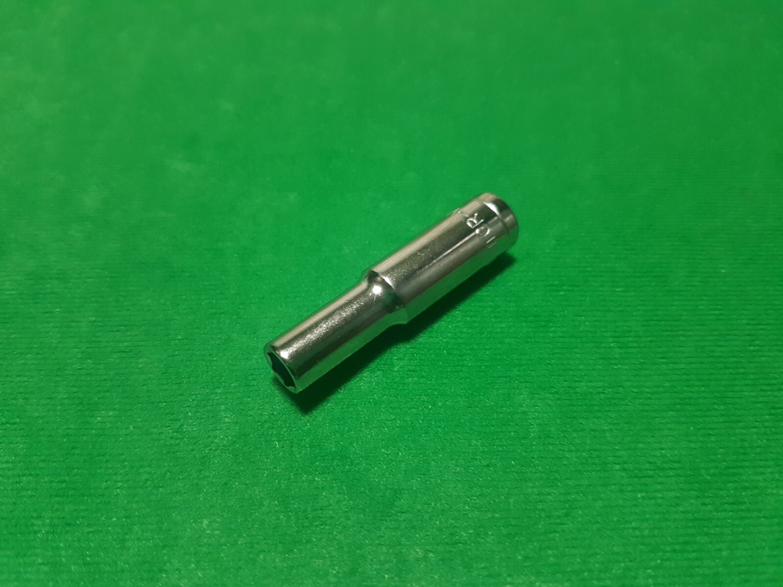 Halfords Advanced 4mm 1/4″ 6 point chrome vanadium deep socket FAST FREE POST