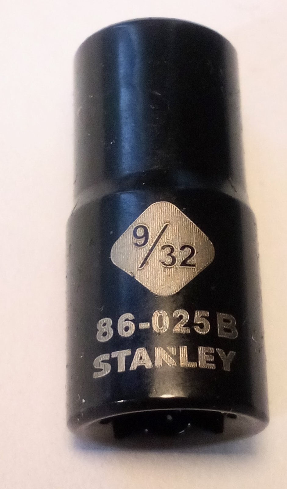 Stanley 9/32″ x 1/4″ Standard Socket 86-025B Black Chrome 6 Pt Free Shipping