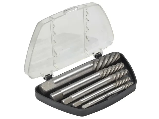 Teng SE05 Screw Extractor Set 5 Piece 7/64 9/64 5/32 1/4 19/64