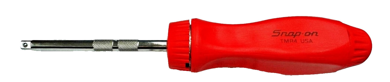 NEW Snap-on 1/4″ Drive Ratcheting Screwdriver ~ TMR4R *RED HARD HANDLE* NIB!