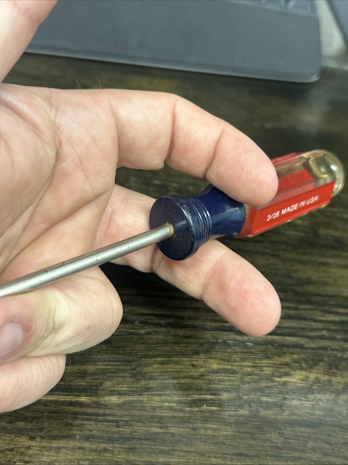 Craftsman Screwdriver 41248 Flat Slotted 7.5″ Blade 3/16″ USA