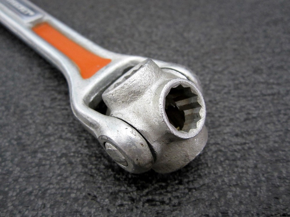 Vintage J.H. Williams Multisocket Dog Bone Wrench No. 1999 Made in USA