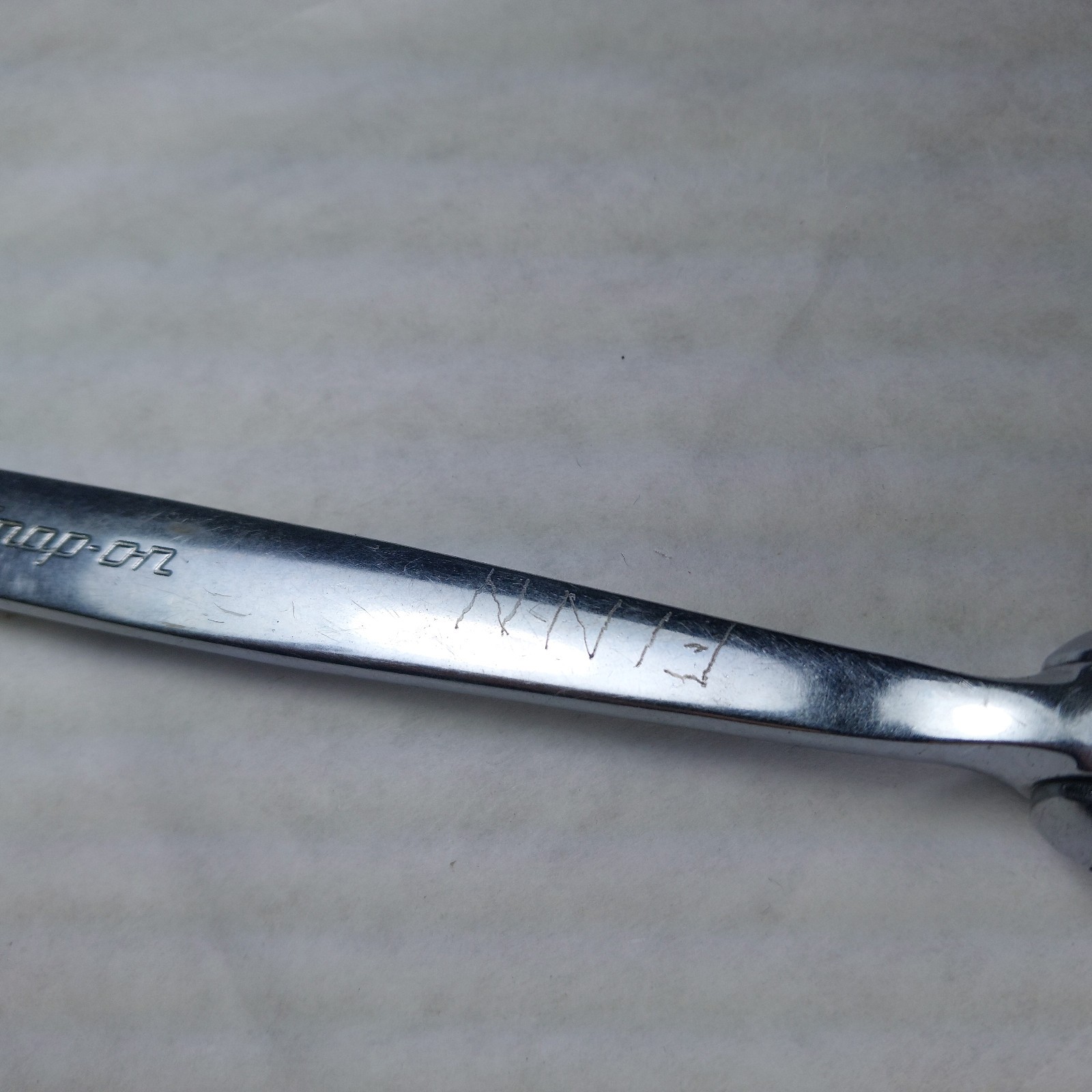 Snap-on 13mm 12 point Flex Head Open End Combination Wrench FHOM13 USA