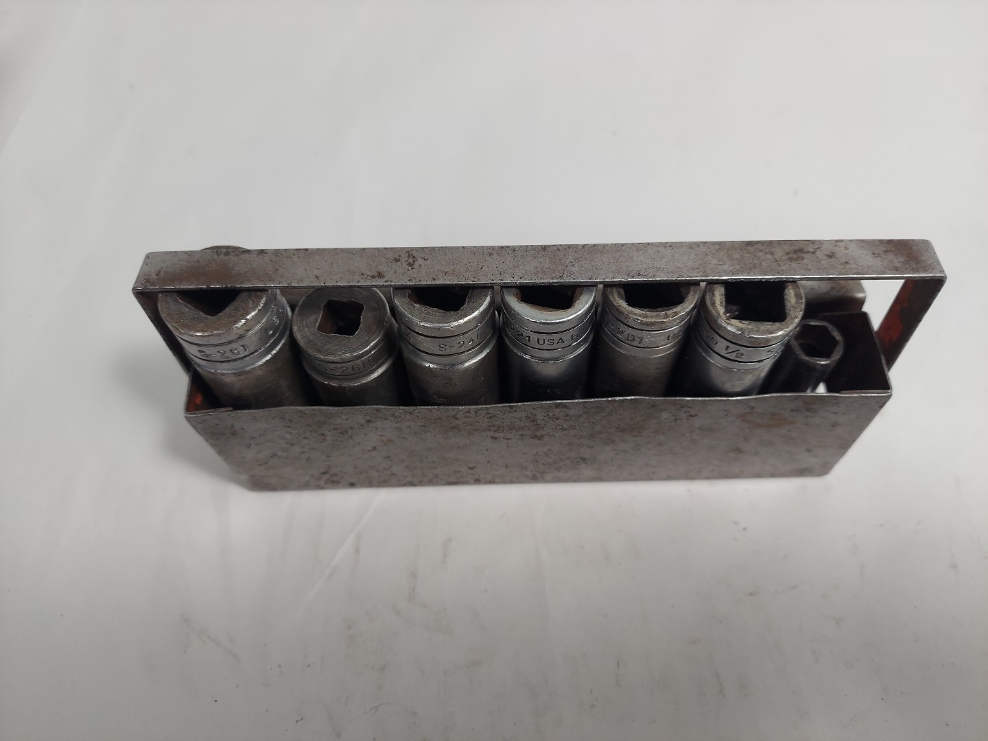 KTA-245 Snap-On + 7 Deep Socket Drive SET S-261 S-241 SH221 S-161 SFSM10 USA