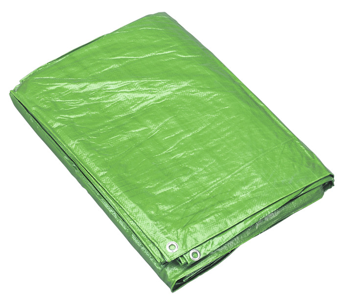 Sealey TARP1012G Tarpaulin 3.05 x 3.66m Green