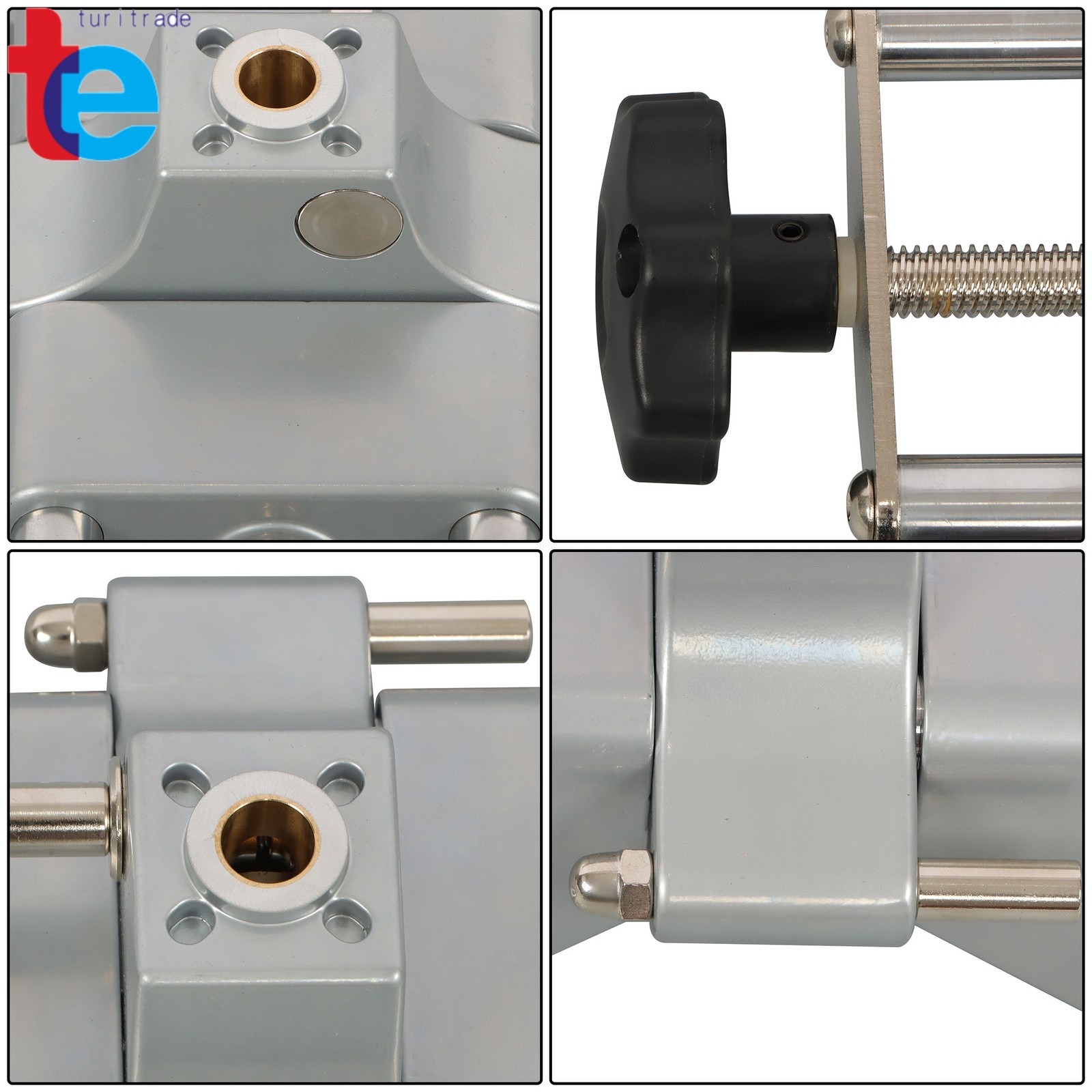 Universal Wheel Clamp & Magnetic Adapter for Precise Camber Caster Gauges