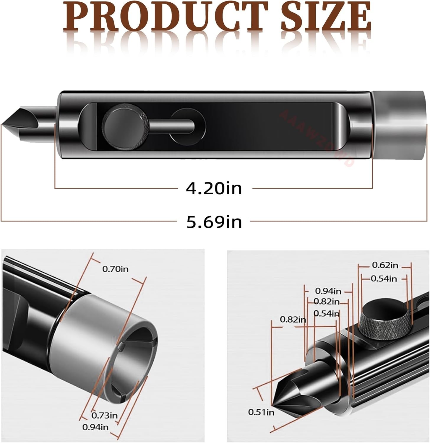 Rimming & Deburring Tool 3/16″ to 1/2″ Brake Line Fuel Coolant Lines
