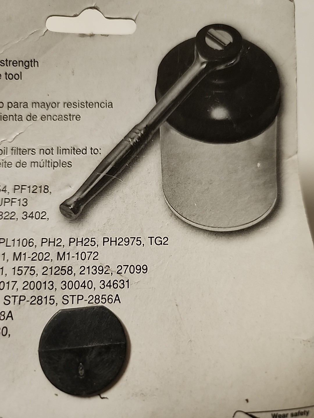 Performance Tool W54064 Cap Filter Wrench 93Mm 15 Flutes