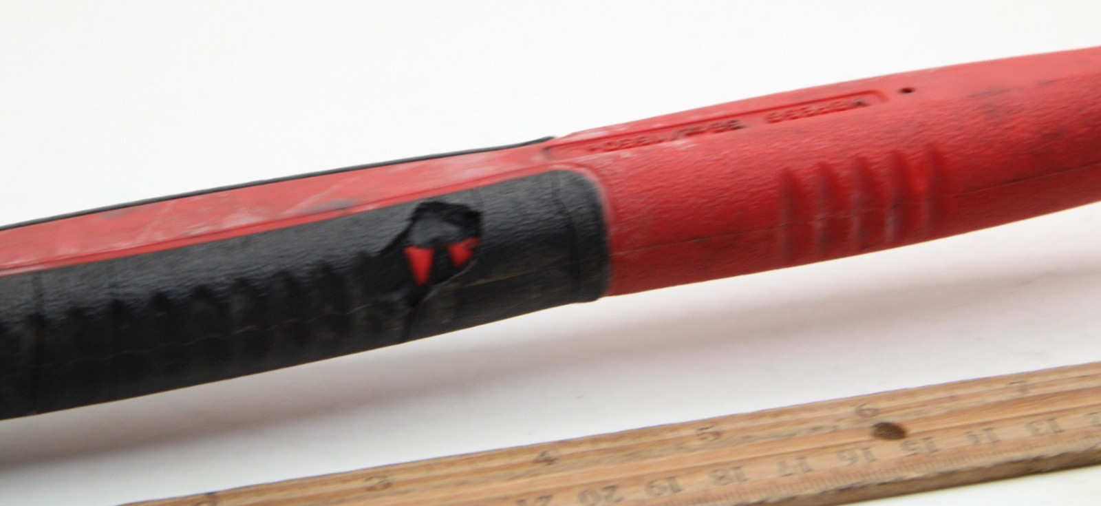 Snap-on HBFE56 56oz Dead Blow Hammer 15″ Red Soft Grip Handle USA
