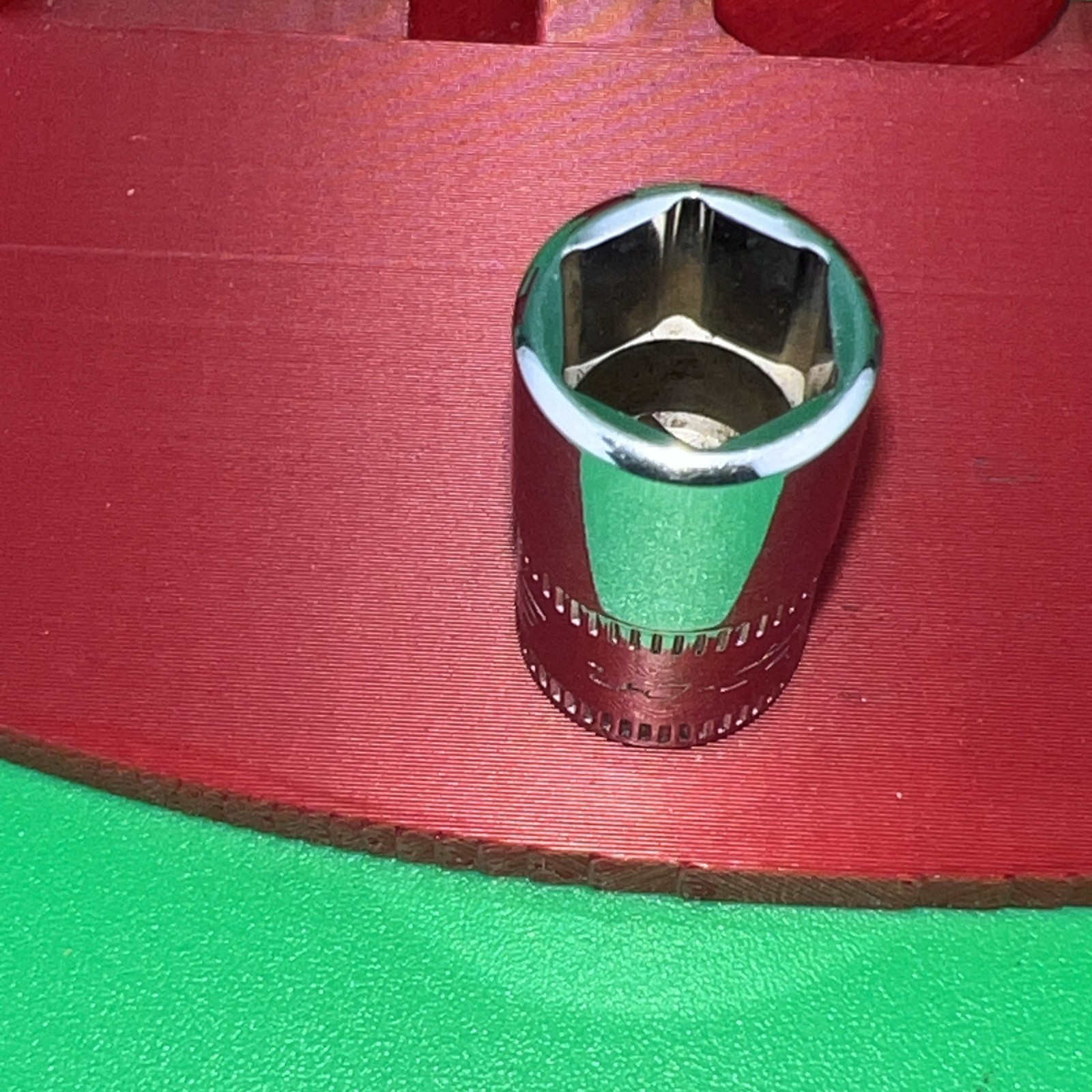 Snap On TMM9 1/4″ Drive 6-Point Metric 9mm Shallow Chrome Socket 2