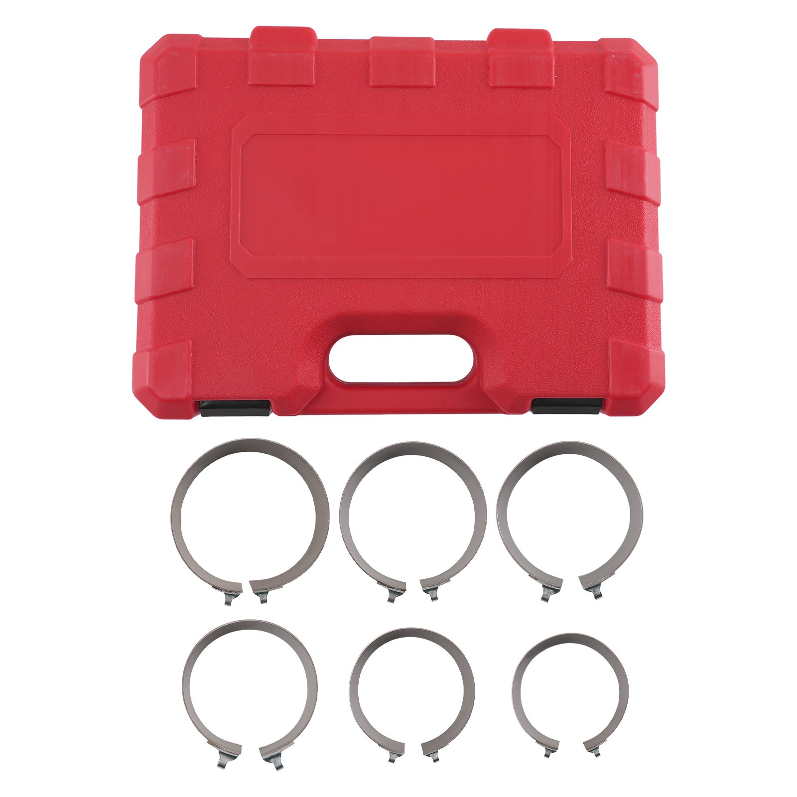 Auto Engine Piston Ring Compressor Tool Set 73-111mm 7PC for Car Repair