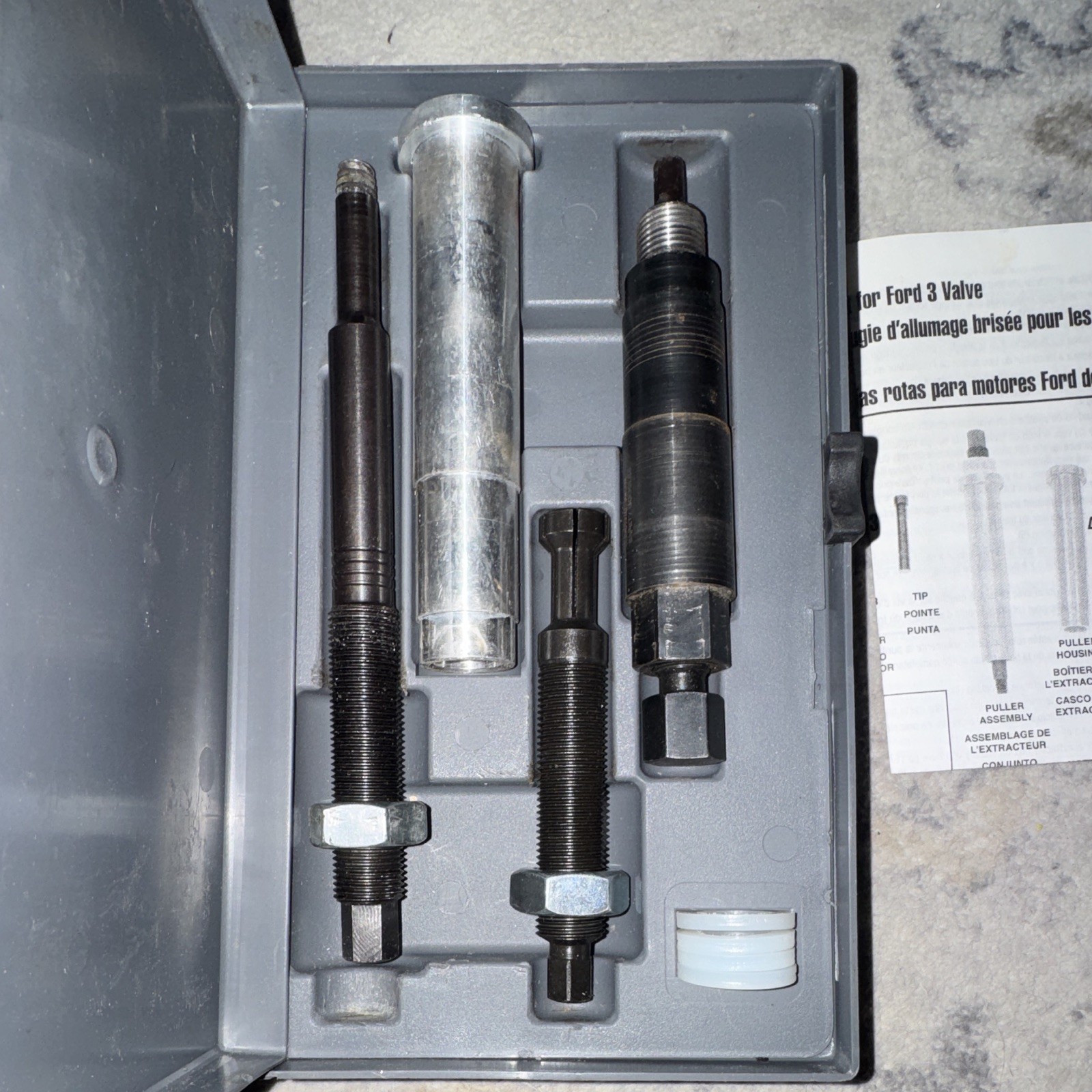 Lisle 65700 Broken Spark Plug Remover Ford Triton
