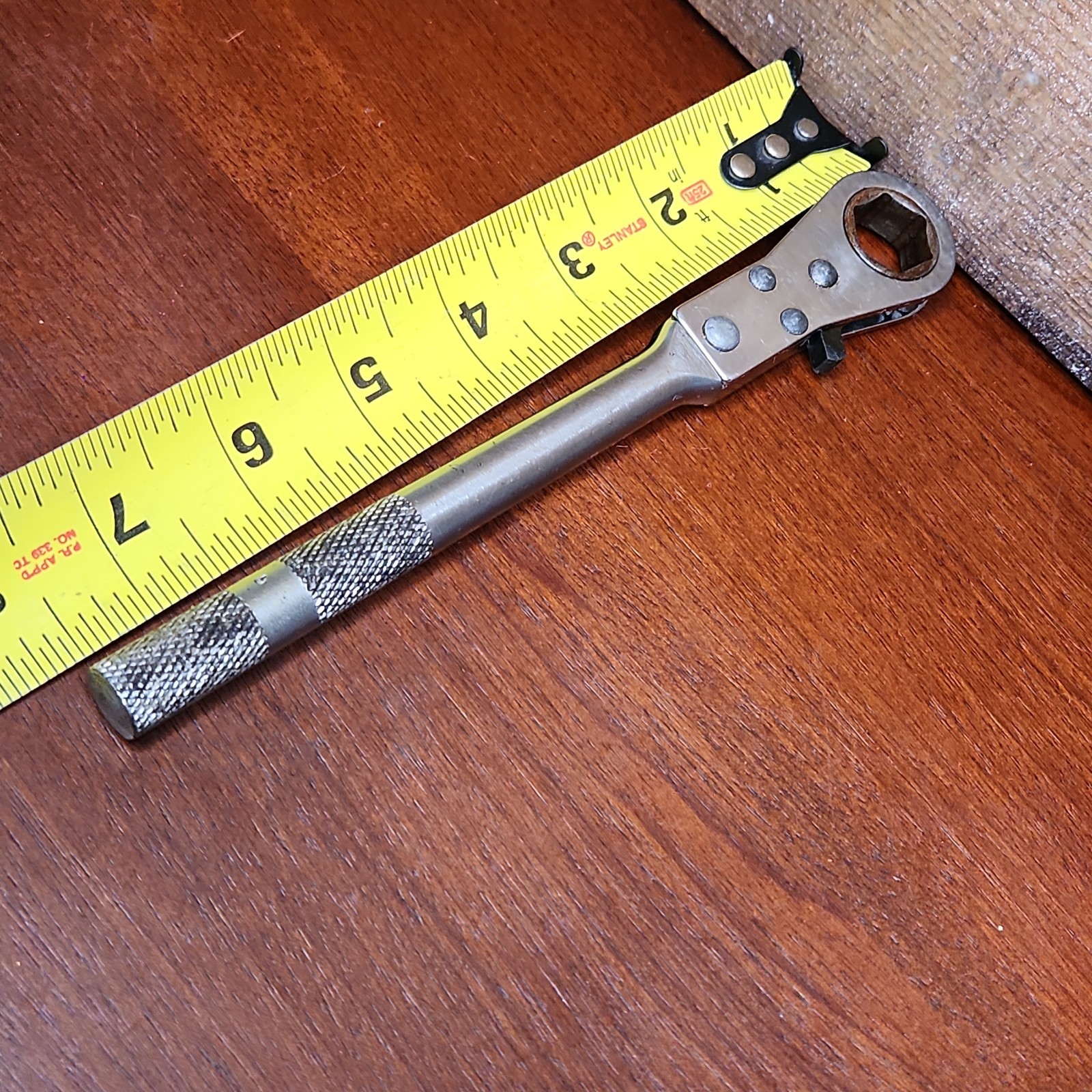 Snap-on Ratchet Wrench 6 Point 3/4″ Drive Knurled Handle 7 3/4″ R720SH USA