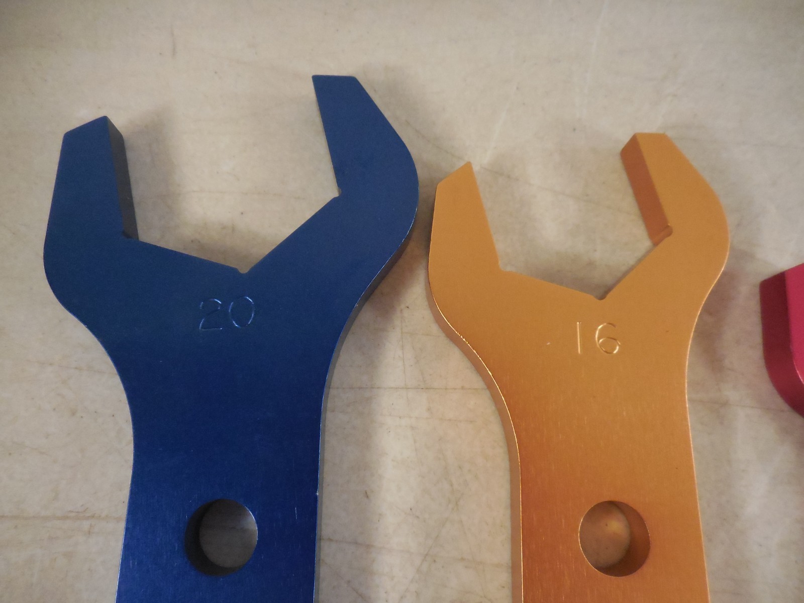 Summit Racing AN WRENCHES Machined Aluminum AN-3 – AN-20 Anodized PRE-OWNED* AN8